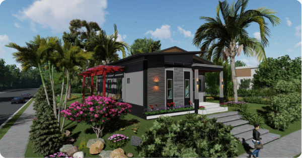 one storey residential building